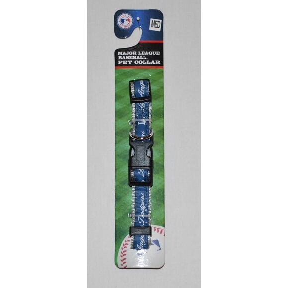 NWT MED * Dodgers Dog Collar * Adjustable - Picture 1 of 2